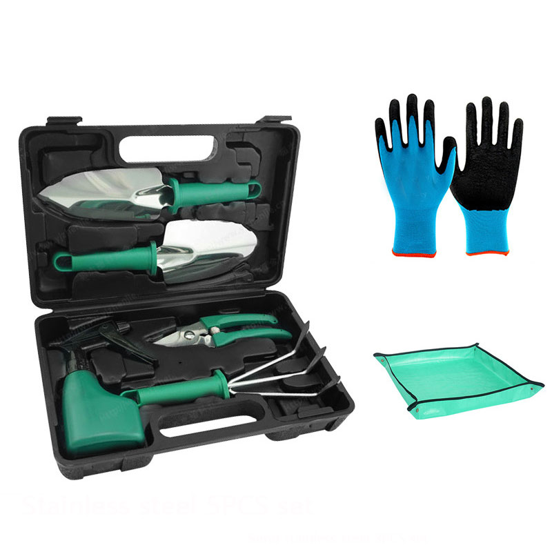 Gardening Tools Kit - Bahçe Alet Seti Paslanmaz Çelik Ağır