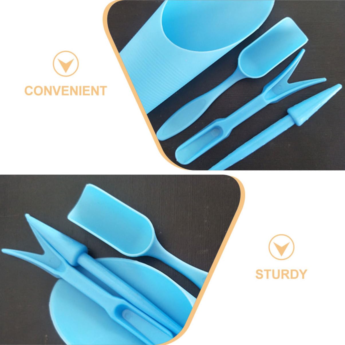 4 adet/takım, Plastik Dayanıkl - Gardening Tools Shovel incelemesi ve fiyatı