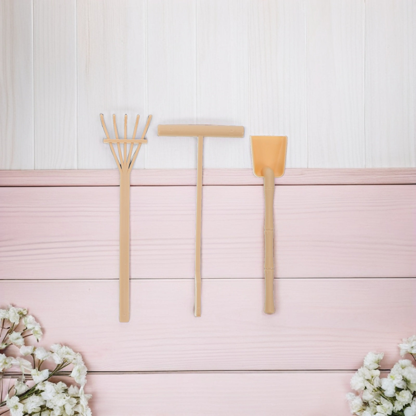 4 Set Mini Zen Bahçesi Kum Tır - Gardening Tools Kit incelemesi ve fiyatı