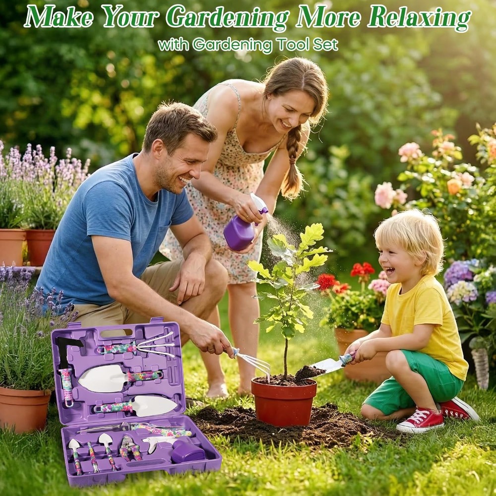 10 Parçalı Çiçek Desenli Kılıf - Gardening Tools Set Gift incelemesi ve fiyatı