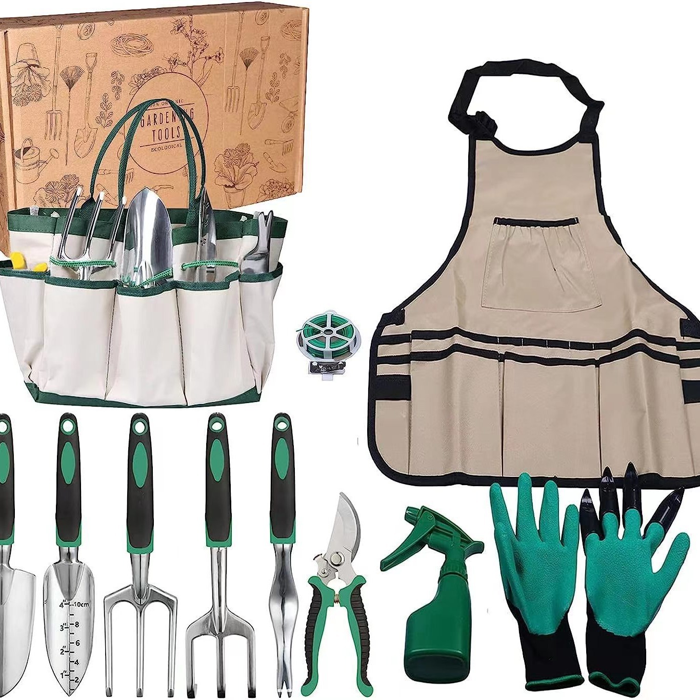 11 Adet Bahçe Alet Seti Alümin - Gardening Tools Shovel incelemesi ve fiyatı