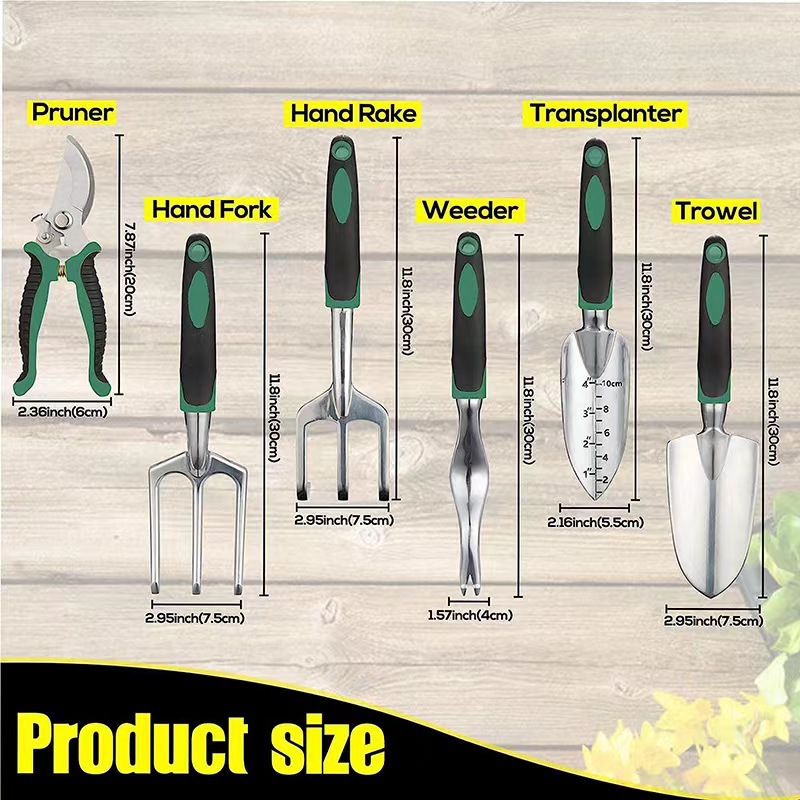 11 Adet Bahçe Alet Seti Alümin - Gardening Tools Shovel incelemesi ve fiyatı