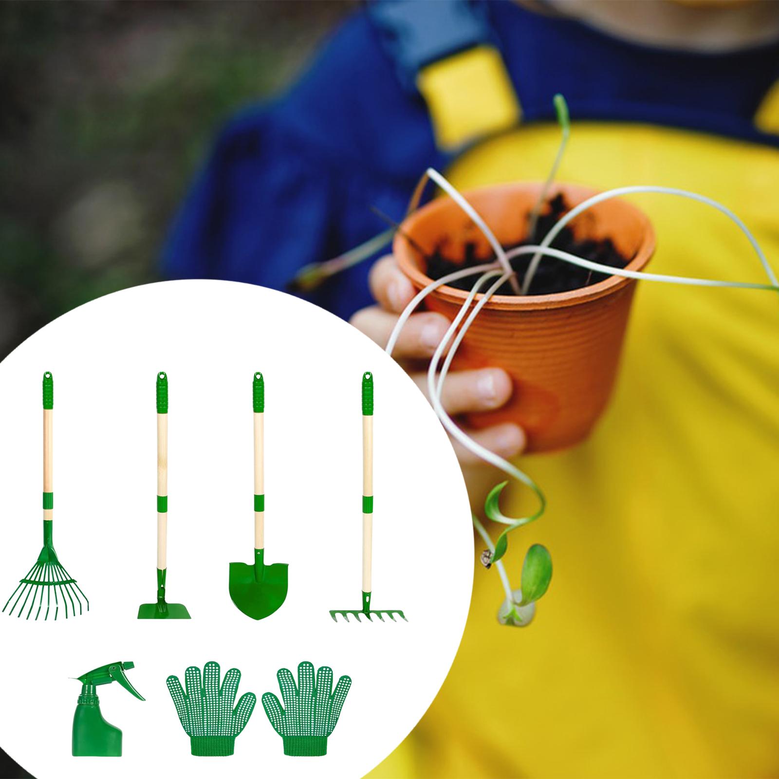 6x Çocuklar Bahçe alet takımı  - Gardening Tools Set Gift incelemesi ve fiyatı