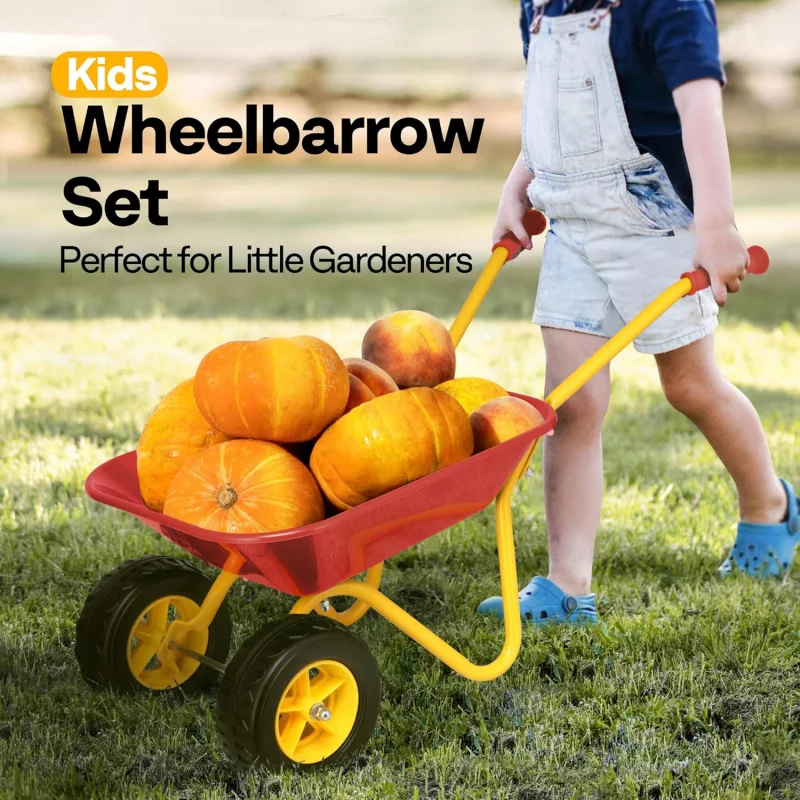 Çocuk El Arabası Çocuk Bahçe A - Gardening Tools Set Gift incelemesi ve fiyatı
